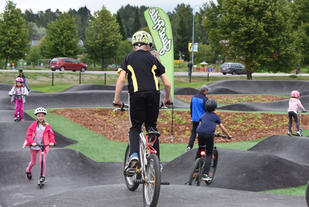 pumptrack-rata jämsässä