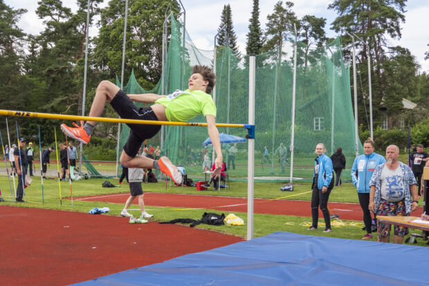 Korkeushyppy Teemu Laurikainen