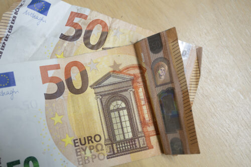 50 euron seteleitä
