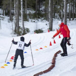 21 hiihtäjää mukana vapaan tyylin kilpailussa – kahdeksanvuotiaiden ikäluokassa sivakoi seitsemän innokasta