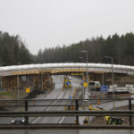 Paltanmäen silta otetaan käyttöön vasta ensi vuonna – lumi ja pakkanen ovat haitanneet töiden edistymistä